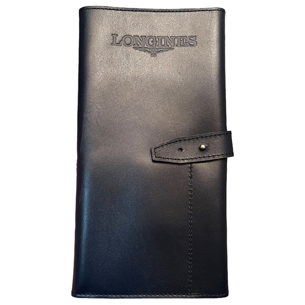 Longines Soft Leather Travel Watch PouchWallet Msrp 27500 100 Original  New
